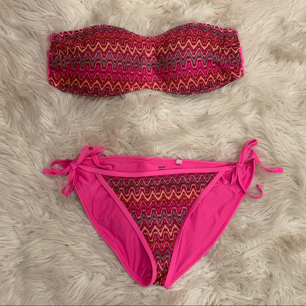 Aerie Swim Bandeau Bikini